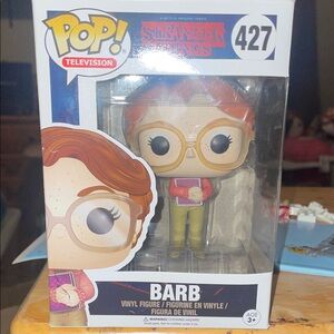 Funko Pop Barb Figure with Red Hair and Glasses